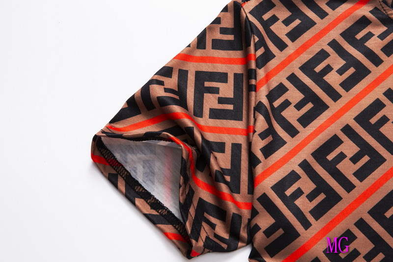 Fendi Men T-Shirts Fendi Fashion Clothing F50061