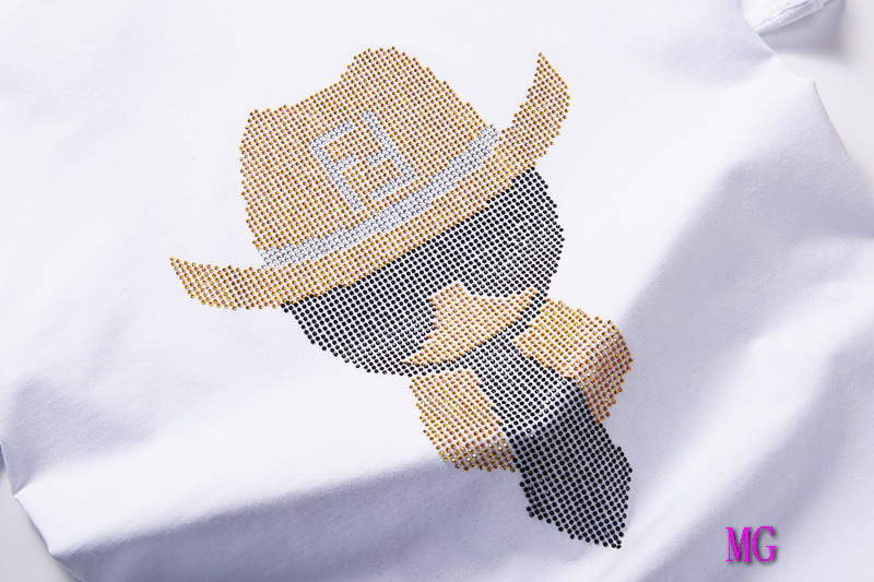 Fendi Men T-Shirts Fendi Fashion Clothing F50065