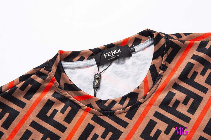 Fendi Men T-Shirts Fendi Fashion Clothing F50061