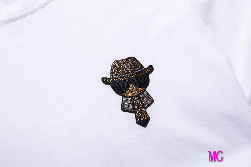 Fendi Men T-Shirts Fendi Fashion Clothing F50063