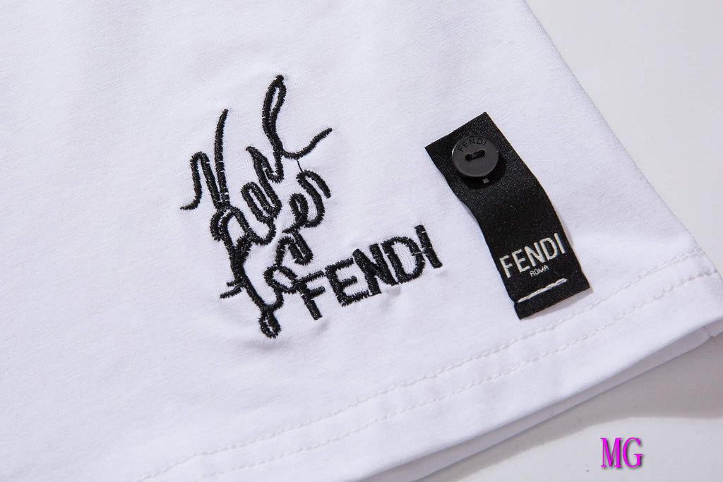 Fendi Men T-Shirts Fendi Fashion Clothing F50041