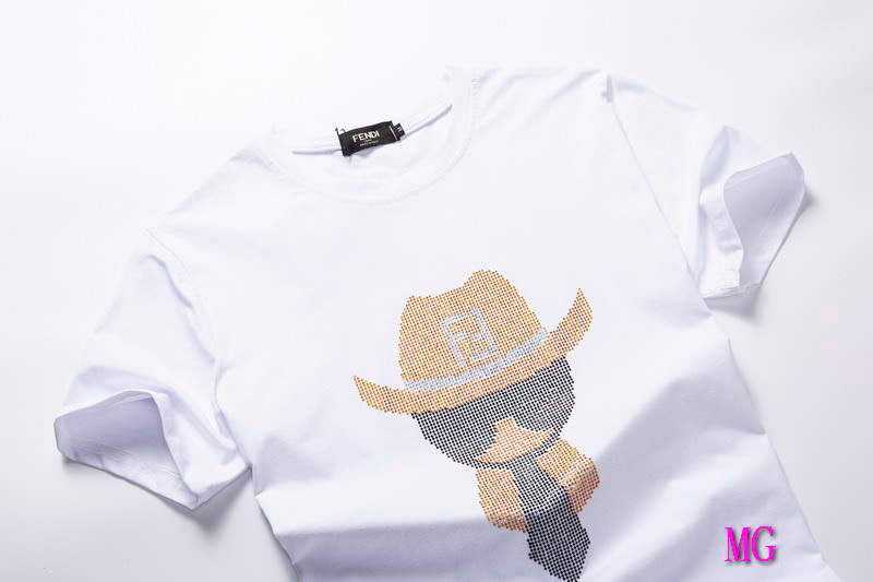 Fendi Men T-Shirts Fendi Fashion Clothing F50065