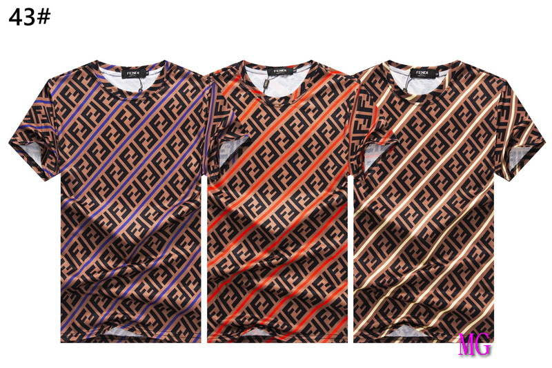 Fendi Men T-Shirts Fendi Fashion Clothing F50059
