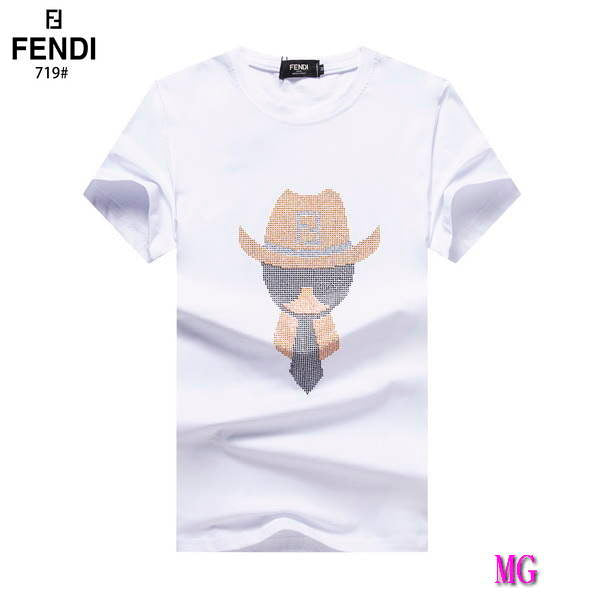 Fendi Men T-Shirts Fendi Fashion Clothing F50065