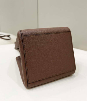 Fendi Mini Origami 8BS083 Brown leather mini bag that can be transformed 8626As - Default Title - View 9