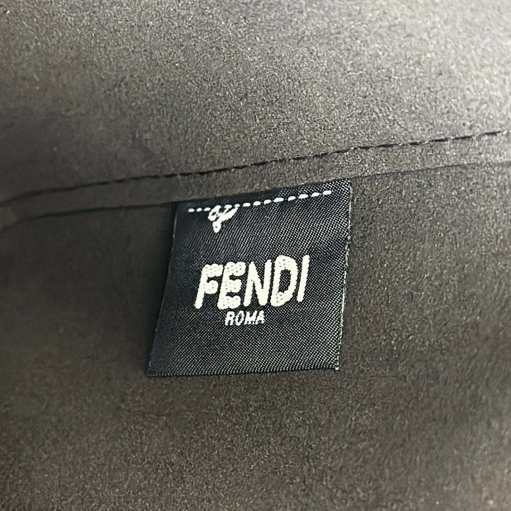 Fendi Mini Origami 8BS083 Dark Green leather mini bag that can be transformed 8626As