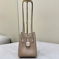 Fendi Mini Origami 8BS083 Dove gray leather mini bag that can be transformed 8626As - Default Title - View 1
