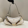 Fendi O¡¯Lock Swing Camellia leather pouch 8BS068AHM0F1DMY 8573 White - Default Title - View 1