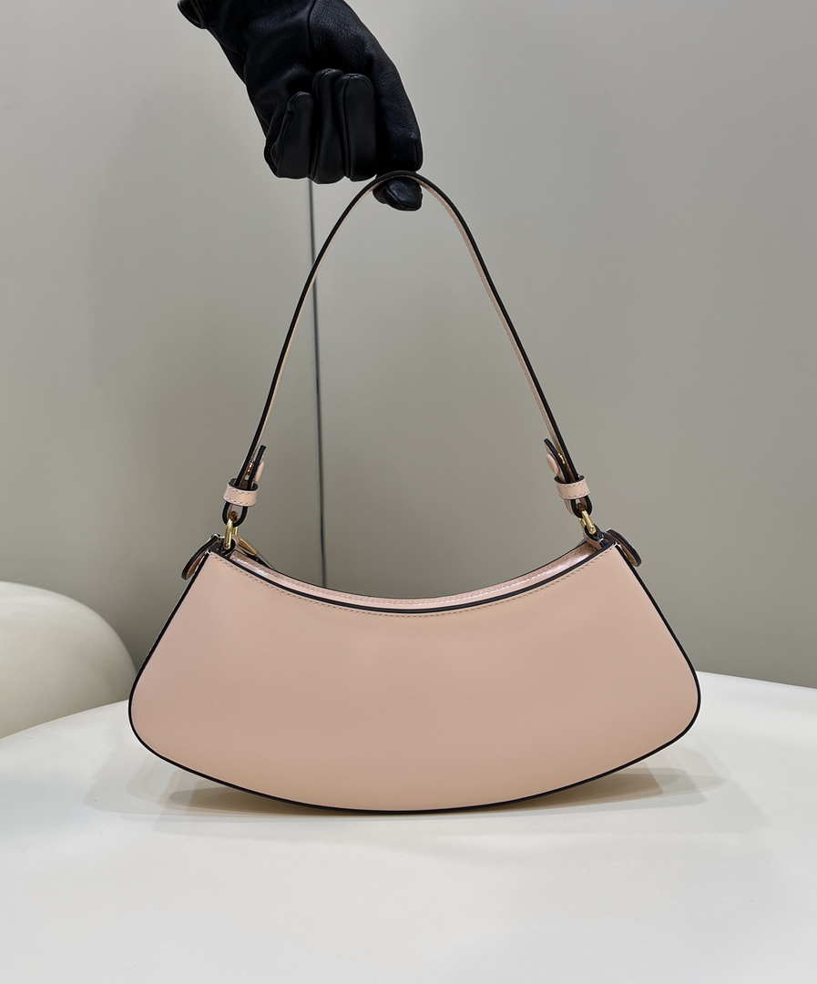 Fendi O¡¯Lock Swing Pink leather pouch 8BS068AHM0F1DMY 8573