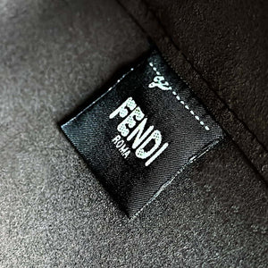 Fendi Origami 8BS083 Brown FF jacquard fabric mini bag that can be 8626S - Default Title - View 8