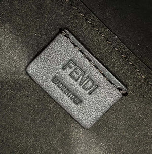 Fendi Origami 8BS083 Mini Transformable Denim Blue FF chenille mini-bag 8626S - Default Title - View 7