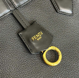 Fendi Origami Medium 8BH414 Black leather bag that can be transformed 8626A - Default Title - View 6