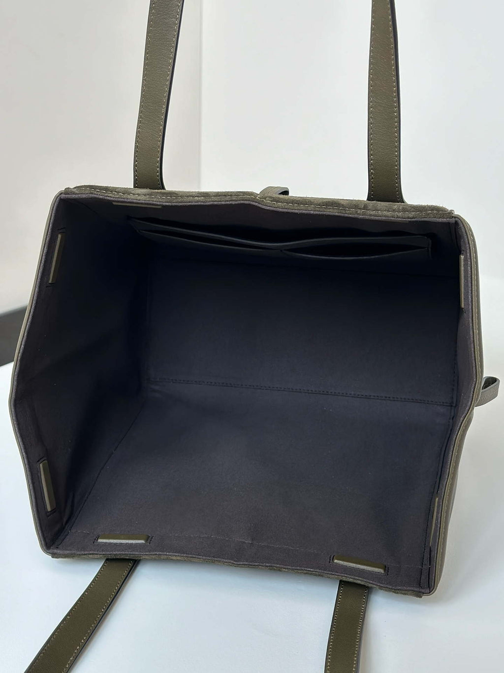 Fendi Origami Medium 8BH414 Dark Green leather bag that can be transformed 8626A