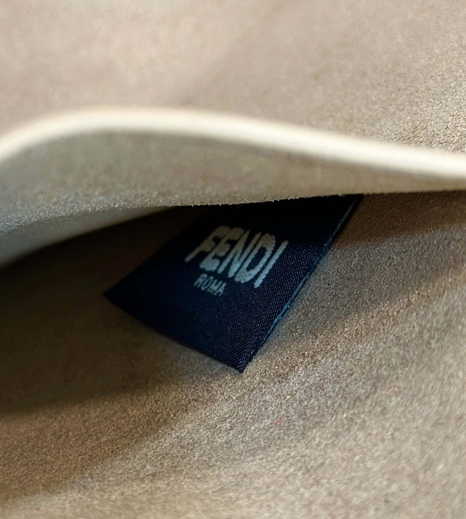 Fendi Origami Medium 8BH414 White leather bag that can be transformed 8626