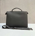 Fendi Peekaboo ISeeU Medium Dark Blue leather bag 7VA529