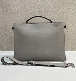 Fendi Peekaboo ISeeU Medium Gray leather bag 7VA529 - Default Title - View 2