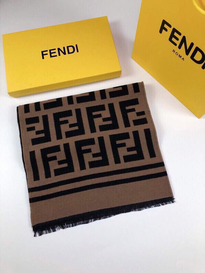 Fendi Scarves Designer Fendi Shawl Scarf 80002