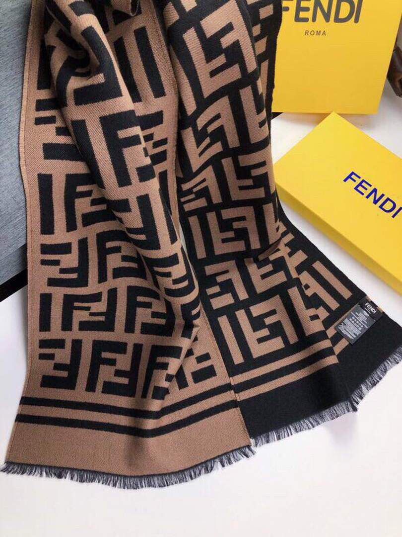 Fendi Scarves Designer Fendi Shawl Scarf 80002