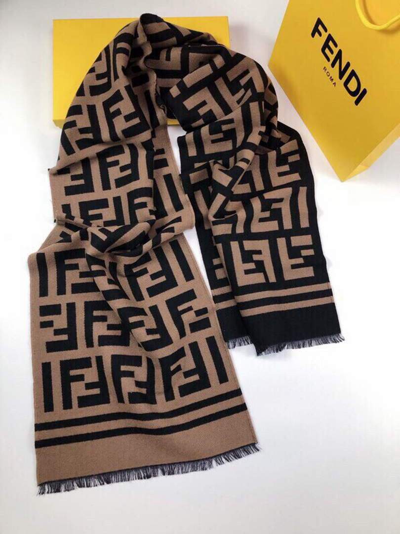 Fendi Scarves Designer Fendi Shawl Scarf 80002