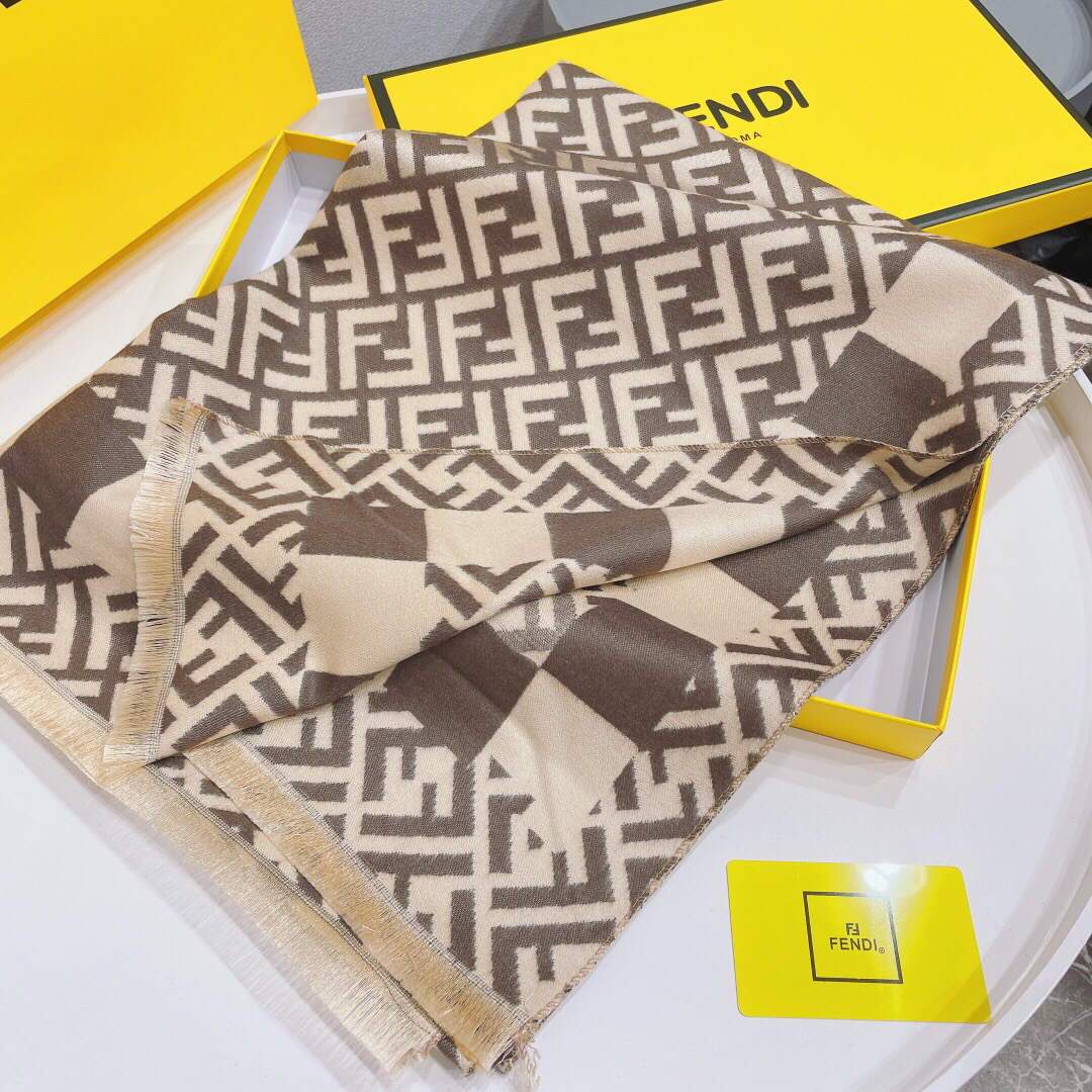 Fendi Scarves Designer Fendi Shawl Scarf 58048