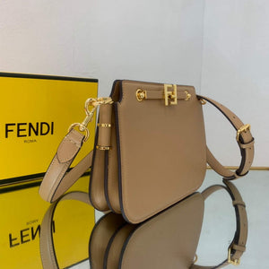 Fendi Touch Beige leather Bag 8BT349 - Default Title - View 2