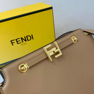 Fendi Touch Beige leather Bag 8BT349 - Default Title - View 5