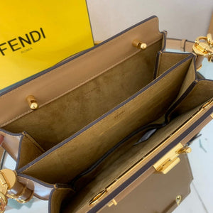 Fendi Touch Beige leather Bag 8BT349 - Default Title - View 6