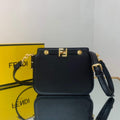 Fendi Touch Black leather Bag 8BT349 - Default Title - View 1