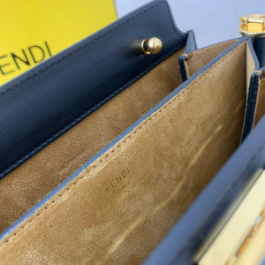 Fendi Touch Black leather Bag 8BT349 - Default Title - View 6
