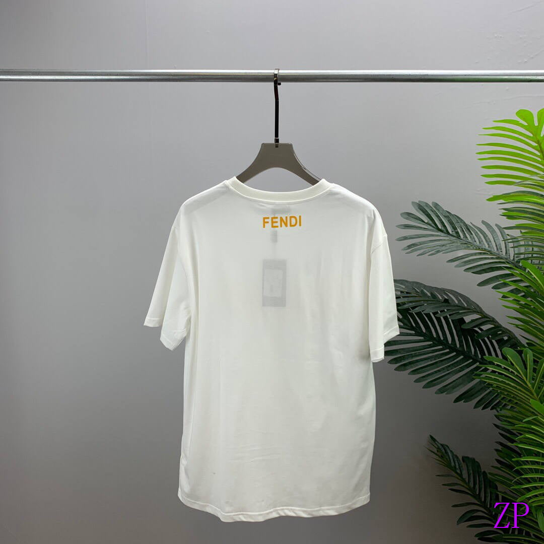 Fendi Women T-shirts Desiger Short Sleeve Clothing F38070