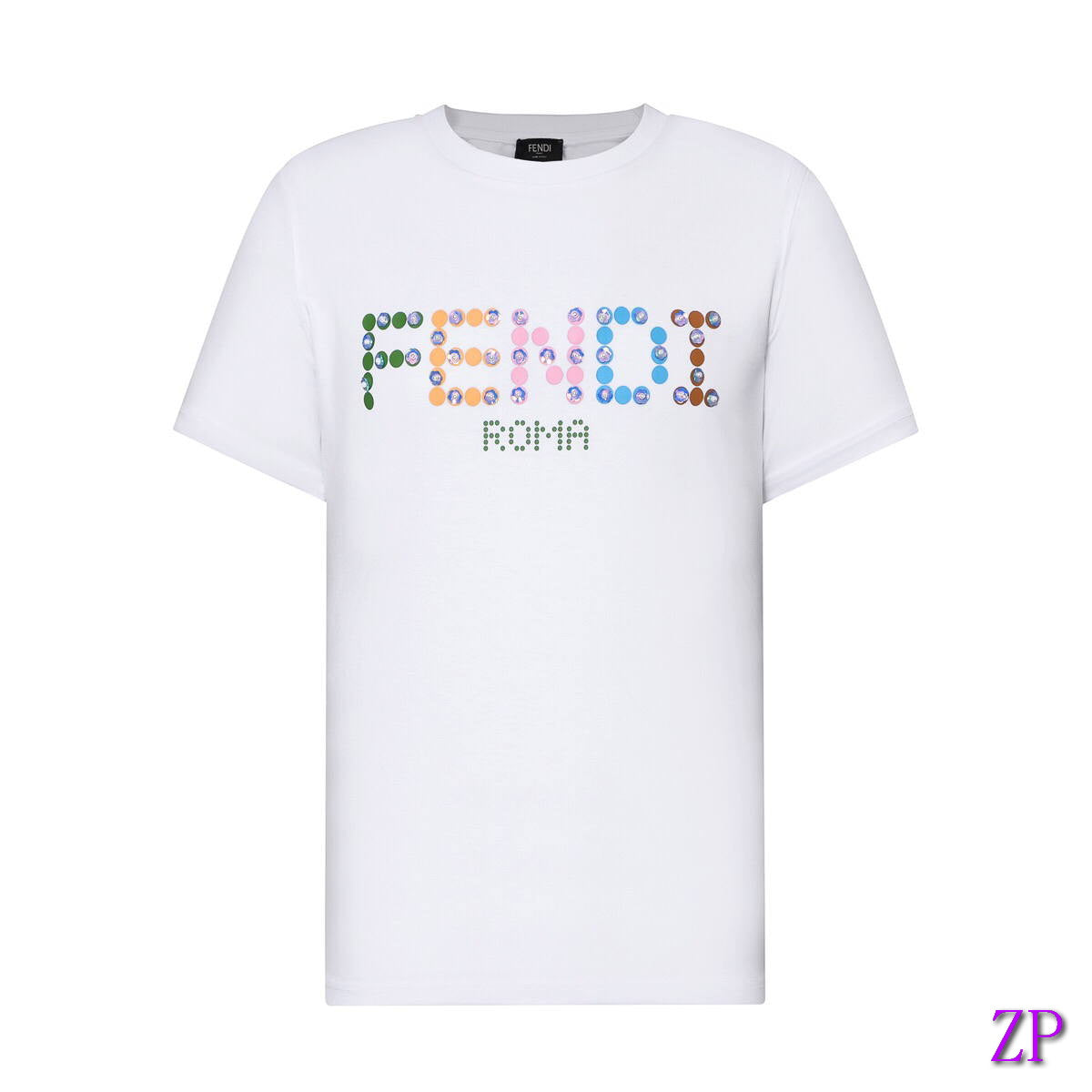 Fendi Women T-shirts Desiger Short Sleeve Clothing F38074