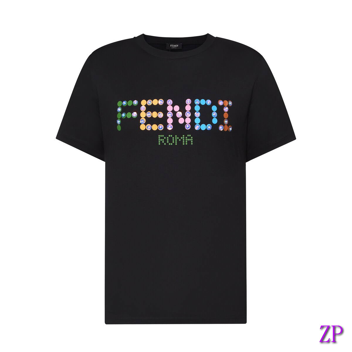 Fendi Women T-shirts Desiger Short Sleeve Clothing F38075