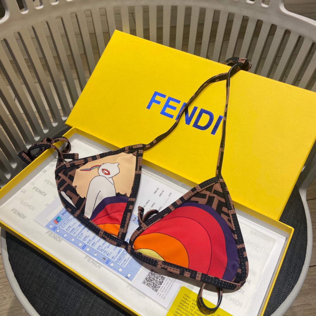 Fendi Women's Lycra? Bikini Swimsuit FXB960