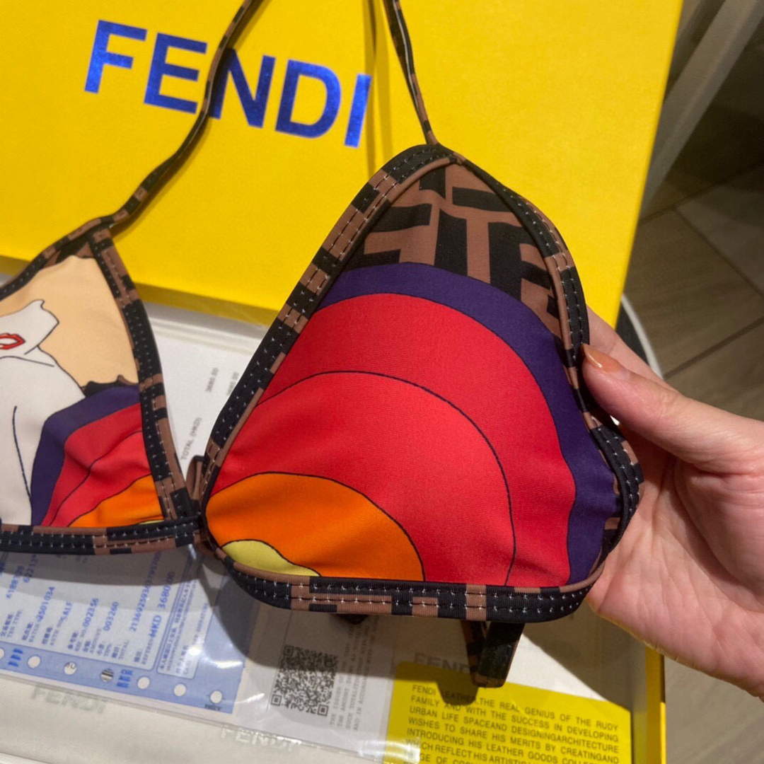 Fendi Women's Lycra? Bikini Swimsuit FXB960