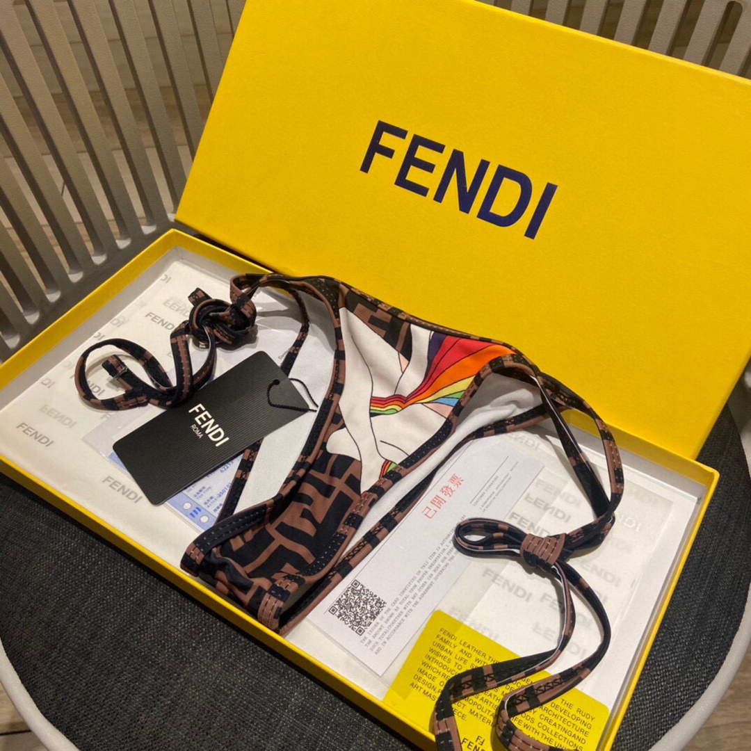 Fendi Women's Lycra? Bikini Swimsuit FXB960