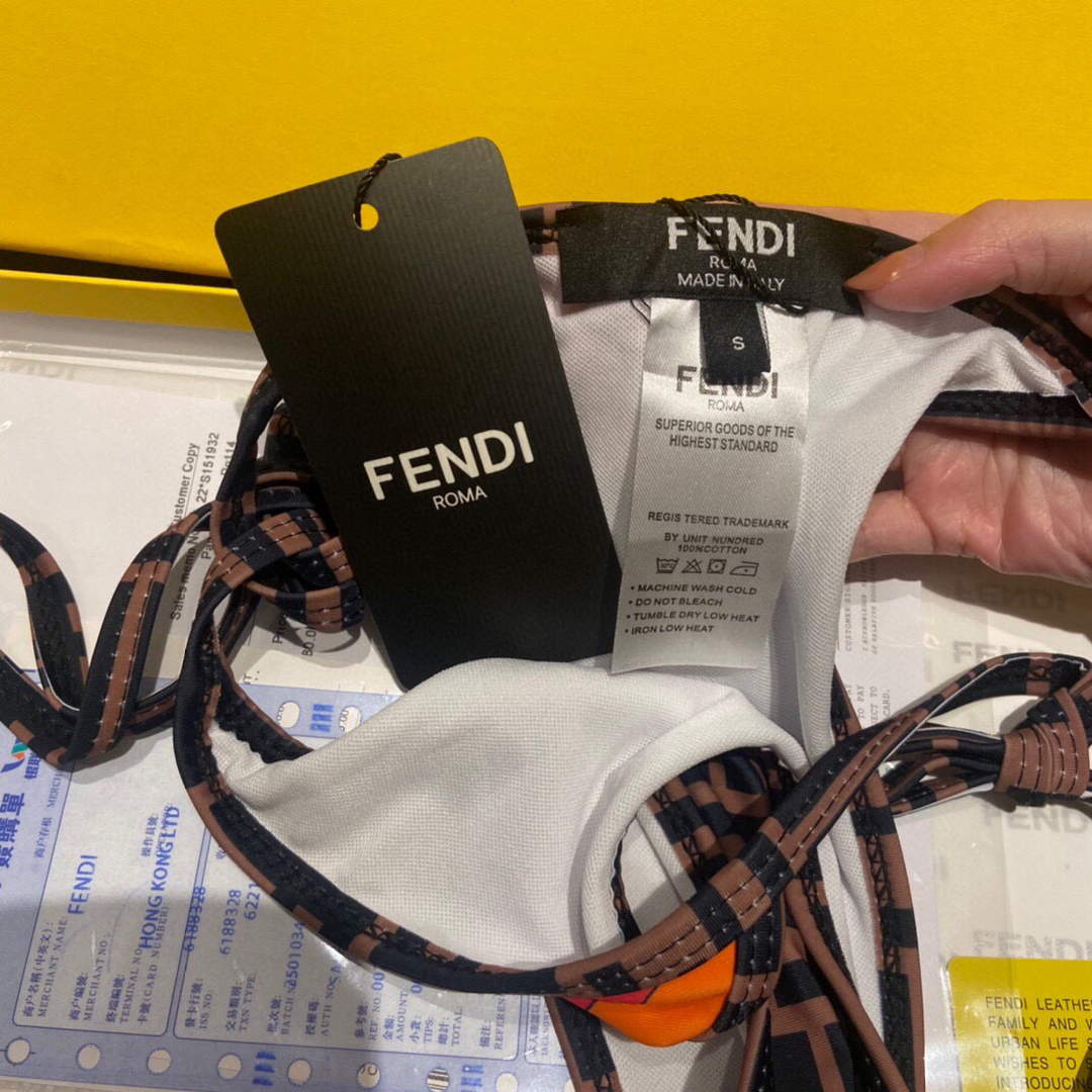 Fendi Women's Lycra? Bikini Swimsuit FXB960