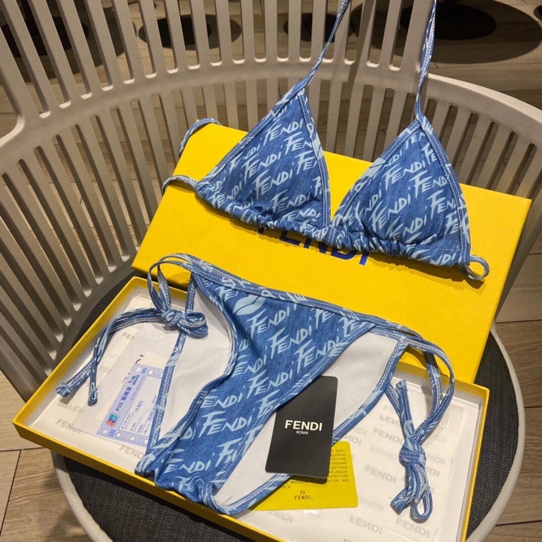 Fendi Women's Lycra? Bikini Swimsuit FXB963