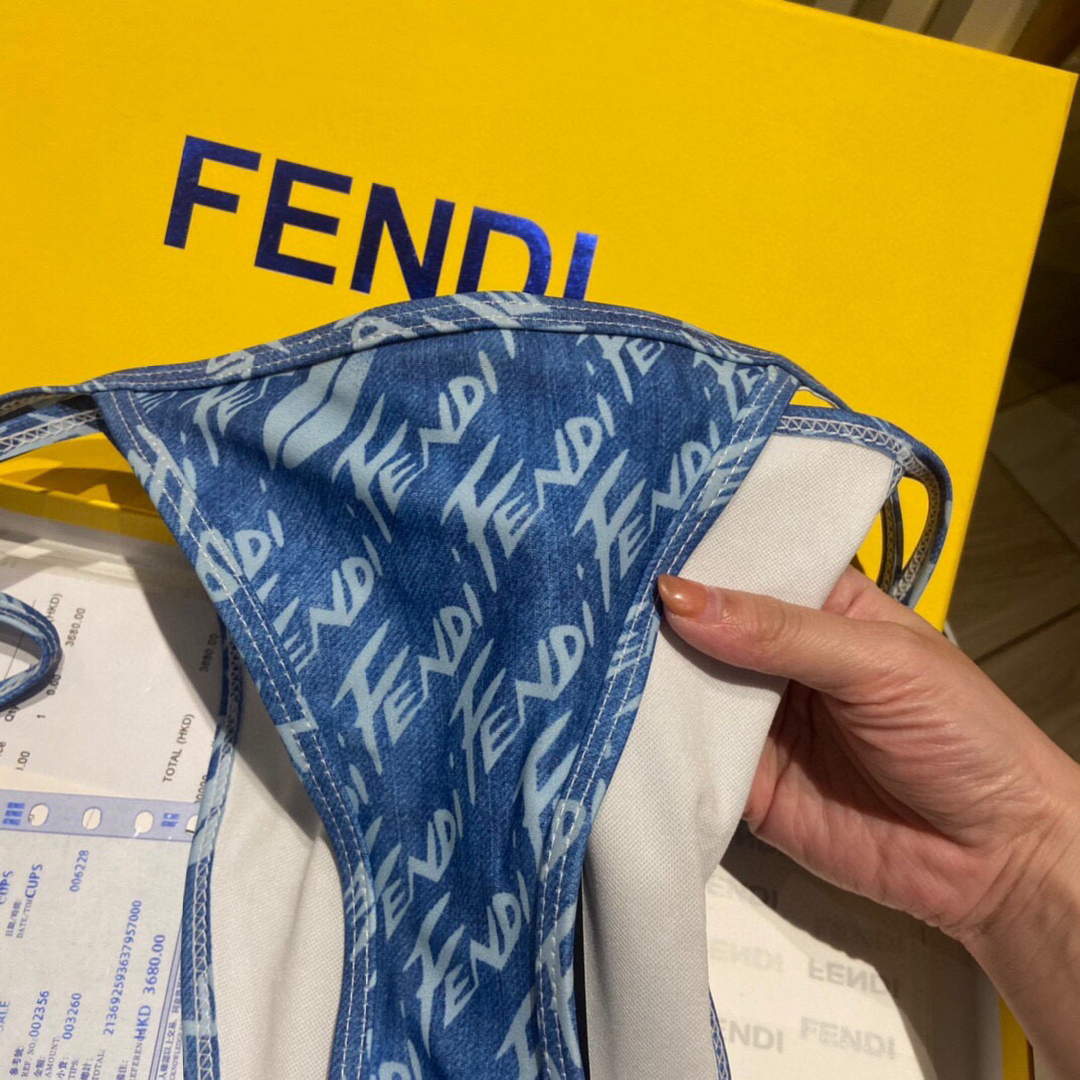 Fendi Women's Lycra? Bikini Swimsuit FXB963