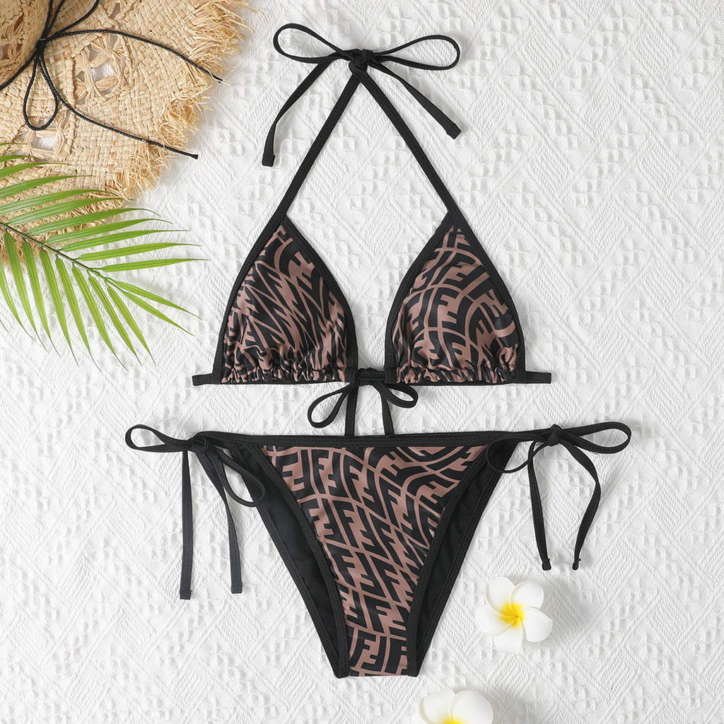 Fendi Women's swimsuit with Fendi Bikini 501929