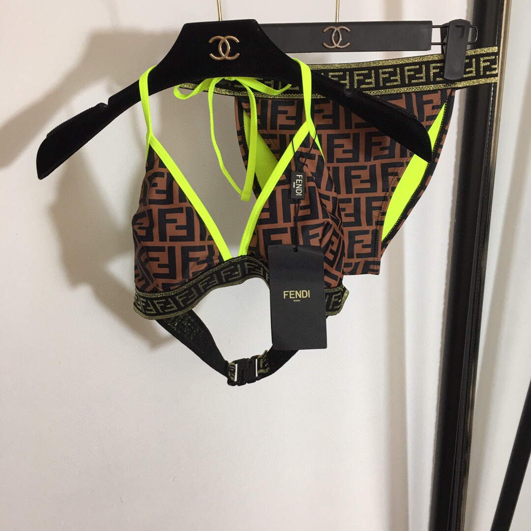Fendi Women's swimsuit with Fendi Bikini F501935