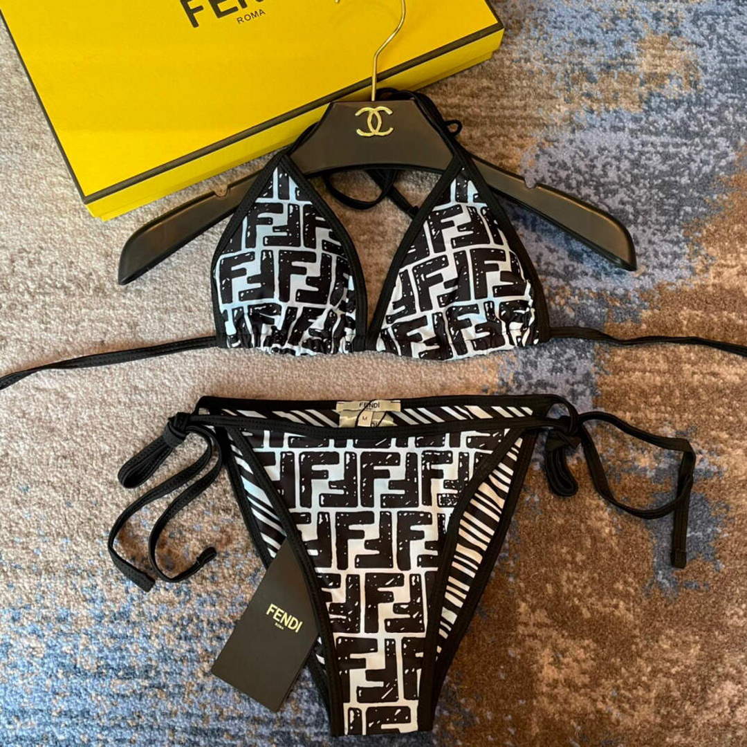 Fendi Women's swimsuit with Fendi Bikini F501930