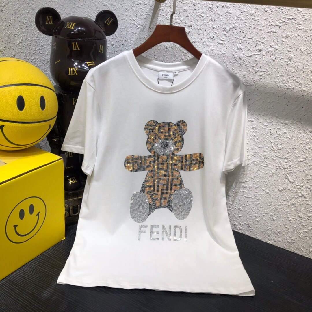 Fendi Women¡¯s T-Shirts Polo Designer Fendi Clothing 38068 - Voguebags