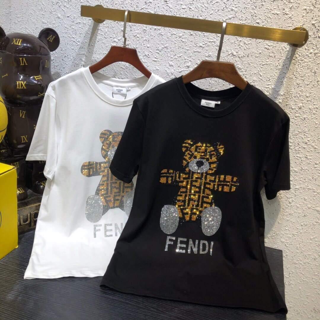 Fendi Women¡¯s T-Shirts Polo Designer Fendi Clothing 38068 - Voguebags