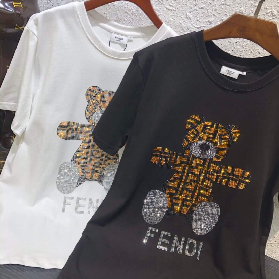 Fendi Women¡¯s T-Shirts Polo Designer Fendi Clothing 38068 - Voguebags