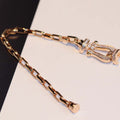 Fred FORCE 10 BRACELET XL model in 18k Pink gold with diamonds F23009 - Default Title - View 1