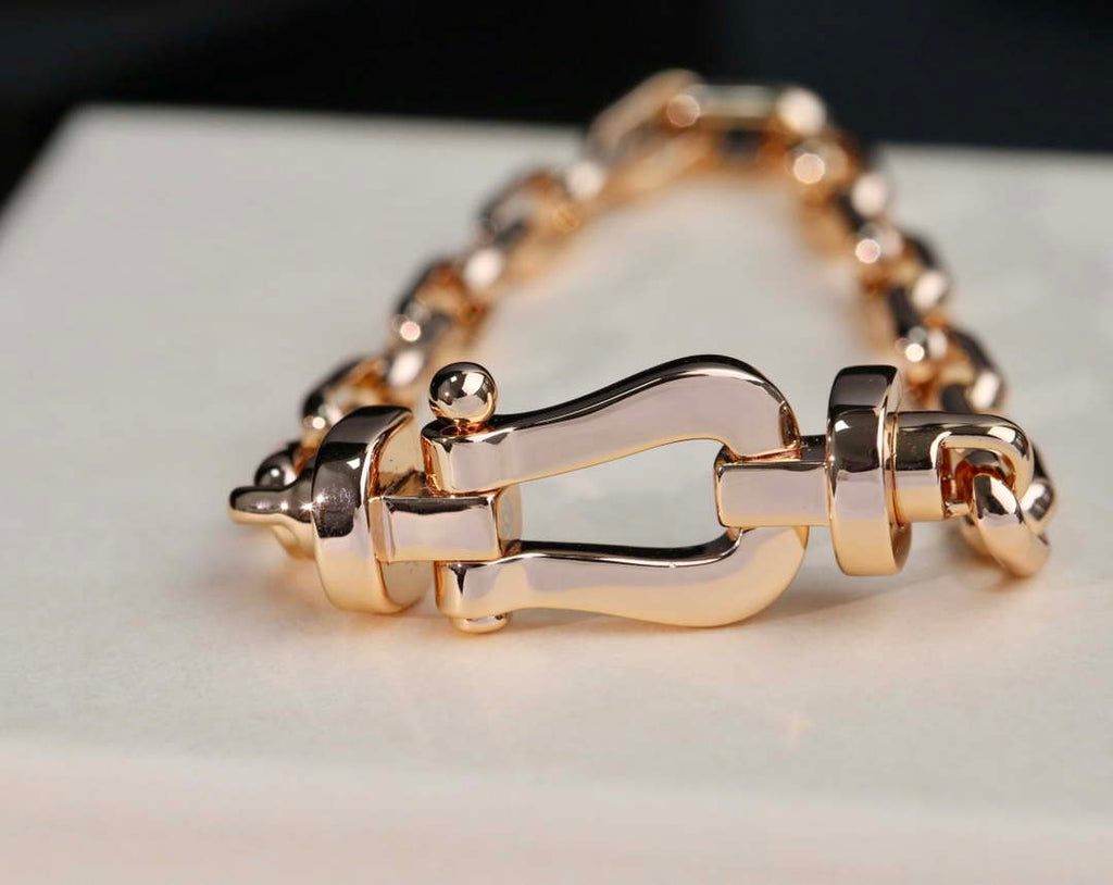 Fred FORCE 10 BRACELET XL model in 18k pink gold F23005