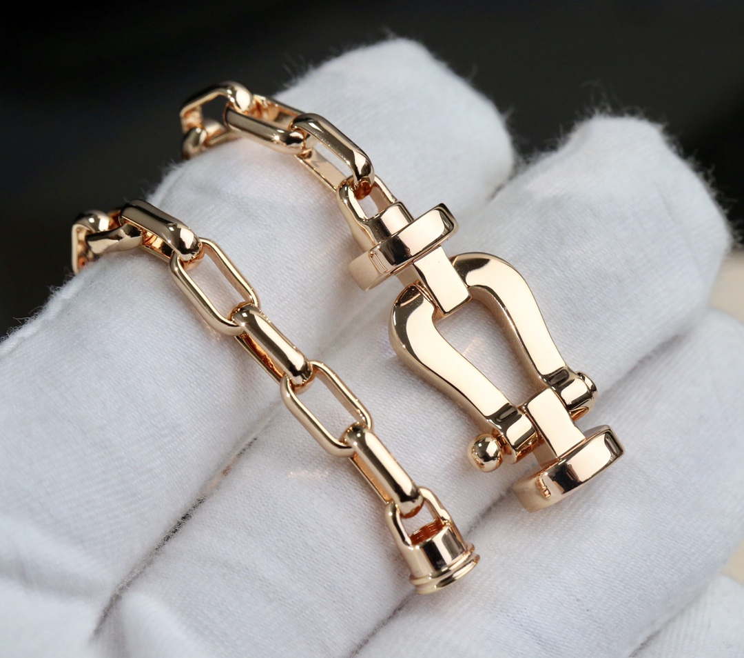 Fred FORCE 10 BRACELET XL model in 18k pink gold F23005