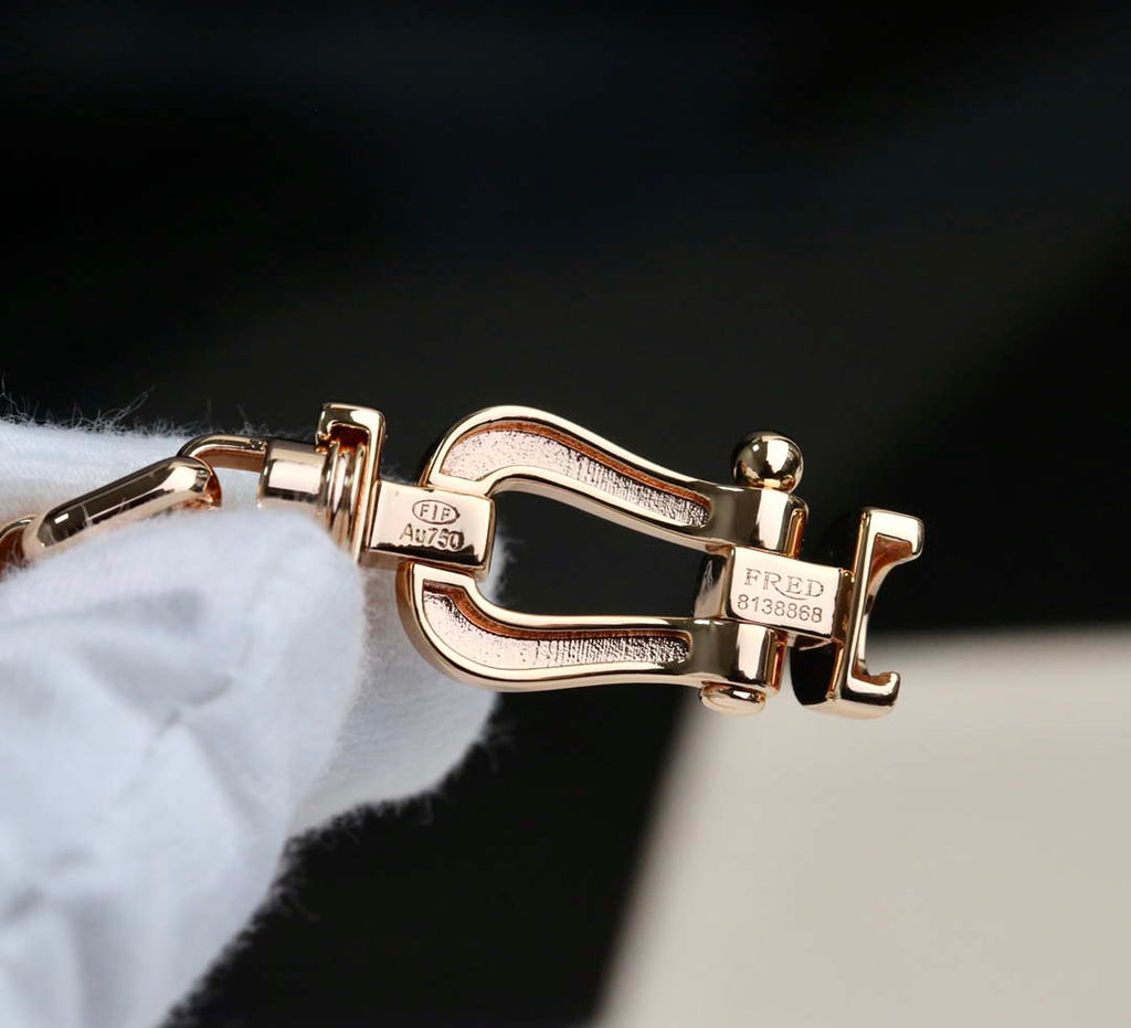 Fred FORCE 10 BRACELET XL model in 18k pink gold F23005