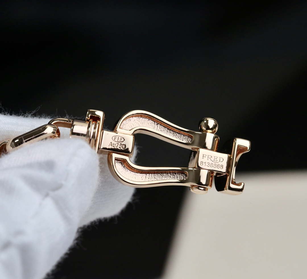 Fred FORCE 10 BRACELET XL model in 18k pink gold F23005