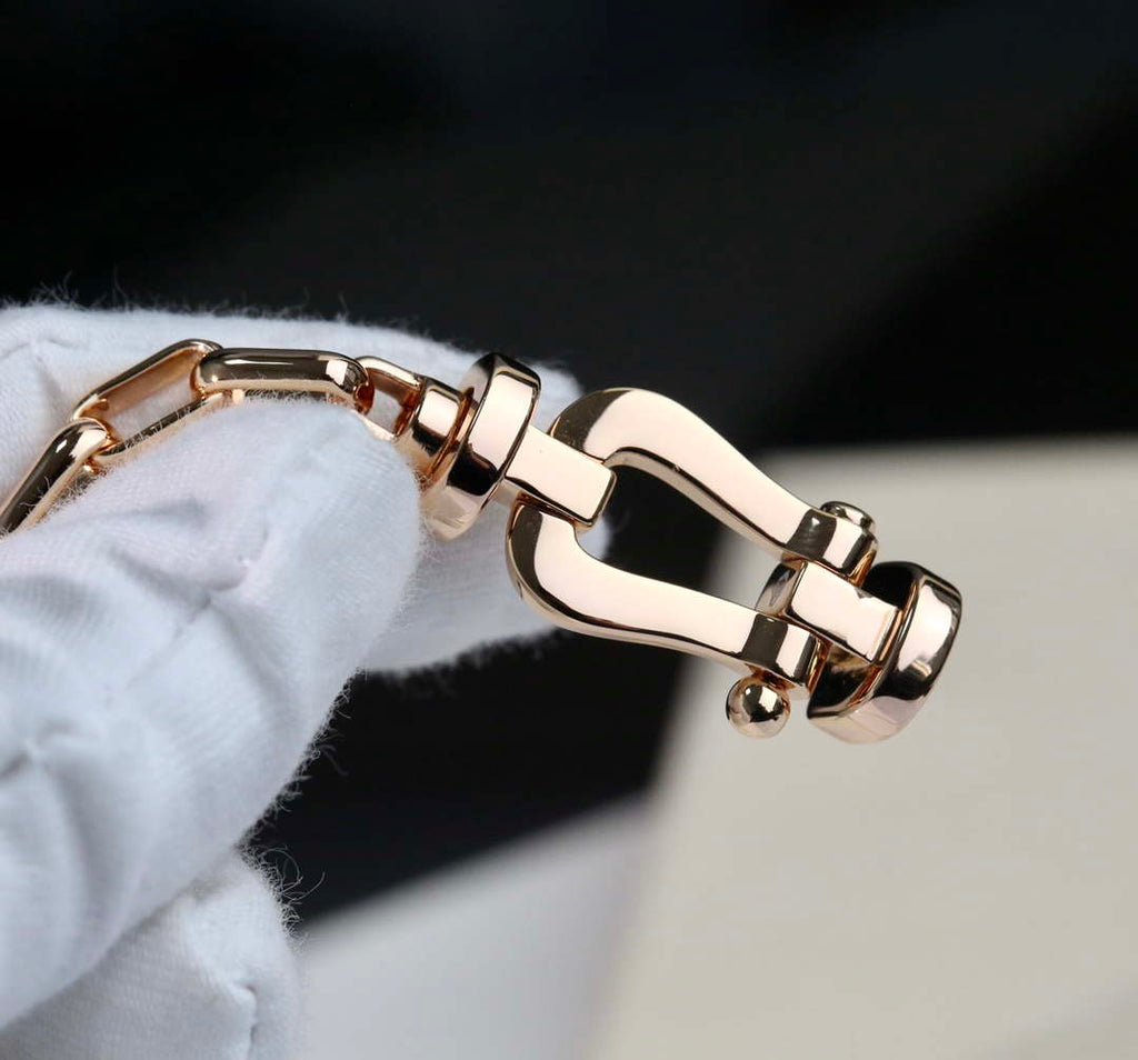 Fred FORCE 10 BRACELET XL model in 18k pink gold F23005
